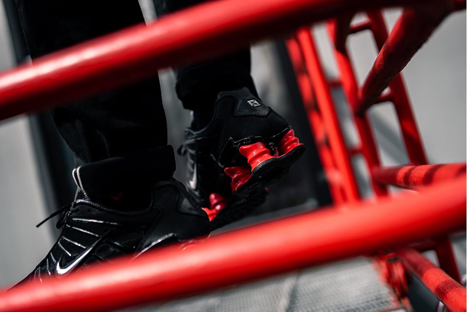 Кроссовки Nike Shox TL Black Red