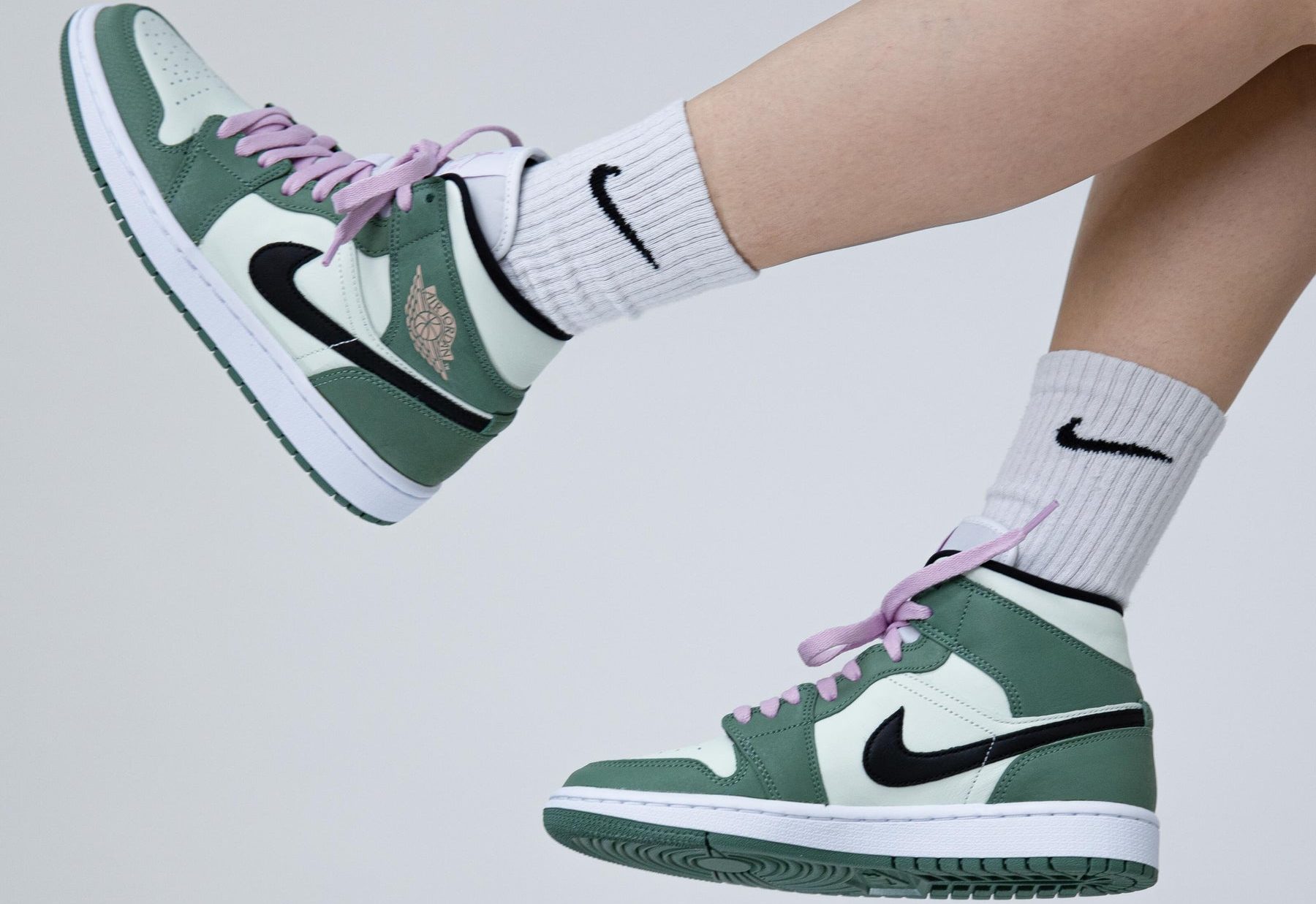 Кроссовки Nike Air Jordan 1 Dutch Green