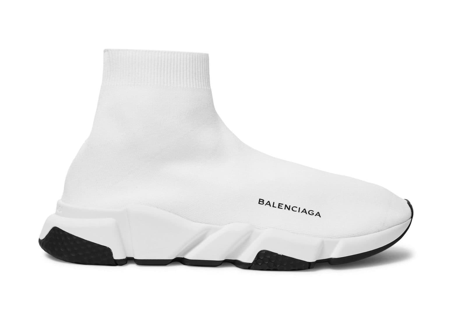 Кроссовки Balenciaga Speed Trainer White Белые
