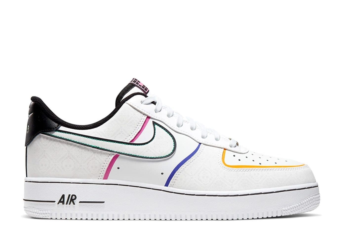 Кроссовки Nike Air Force 1 Day of the Dead Белые