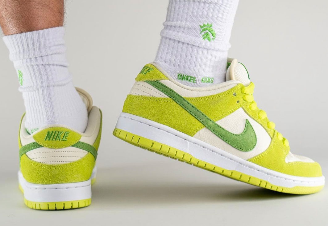 Кроссовки Nike Dunk Low Fruity Pack Green Apple