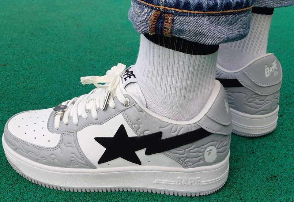 Кроссовки Nike Air Force 1 Bapesta Grey