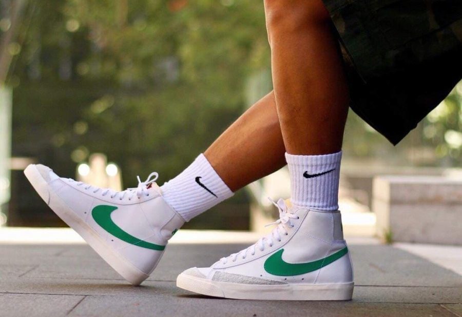 Кроссовки Nike Blazer Mid 77 Vintage White Green