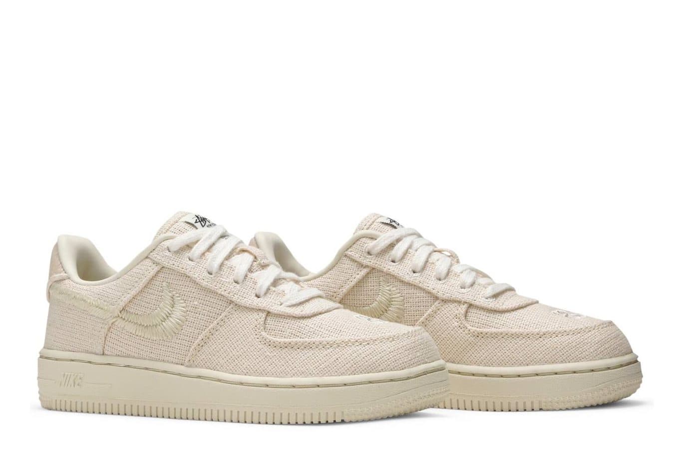 stussy nike air force 1 fossil