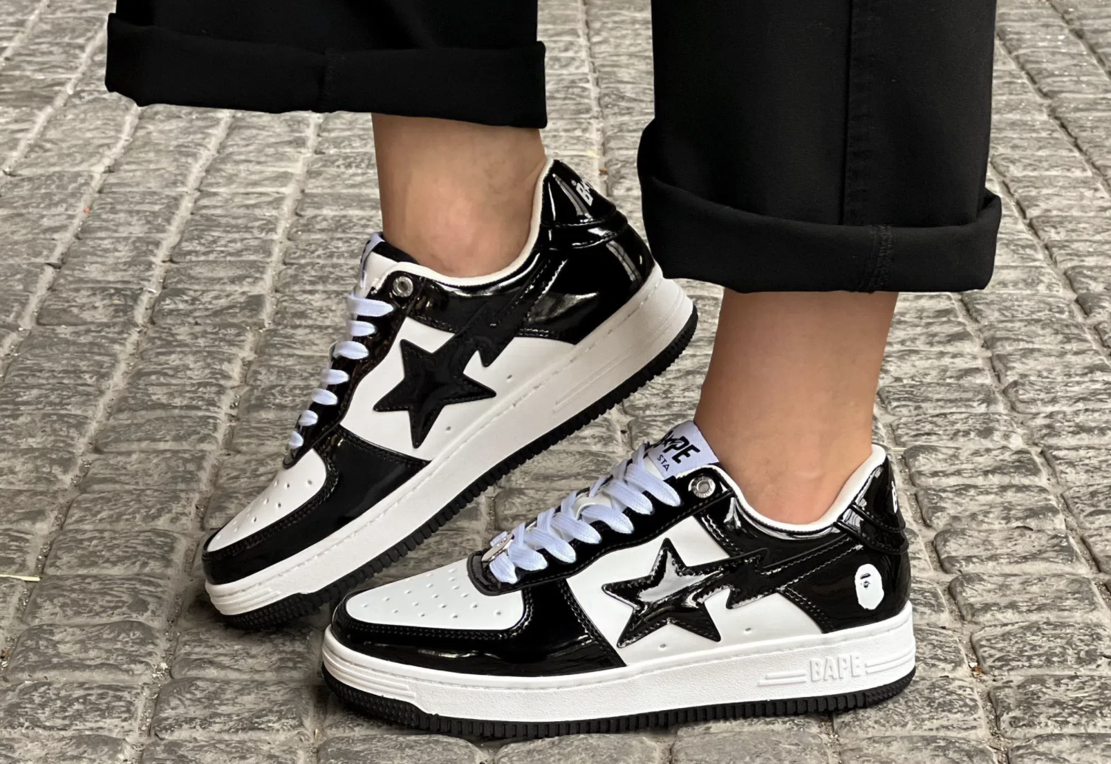 Кроссовки Nike Air Force 1 Bapesta Black