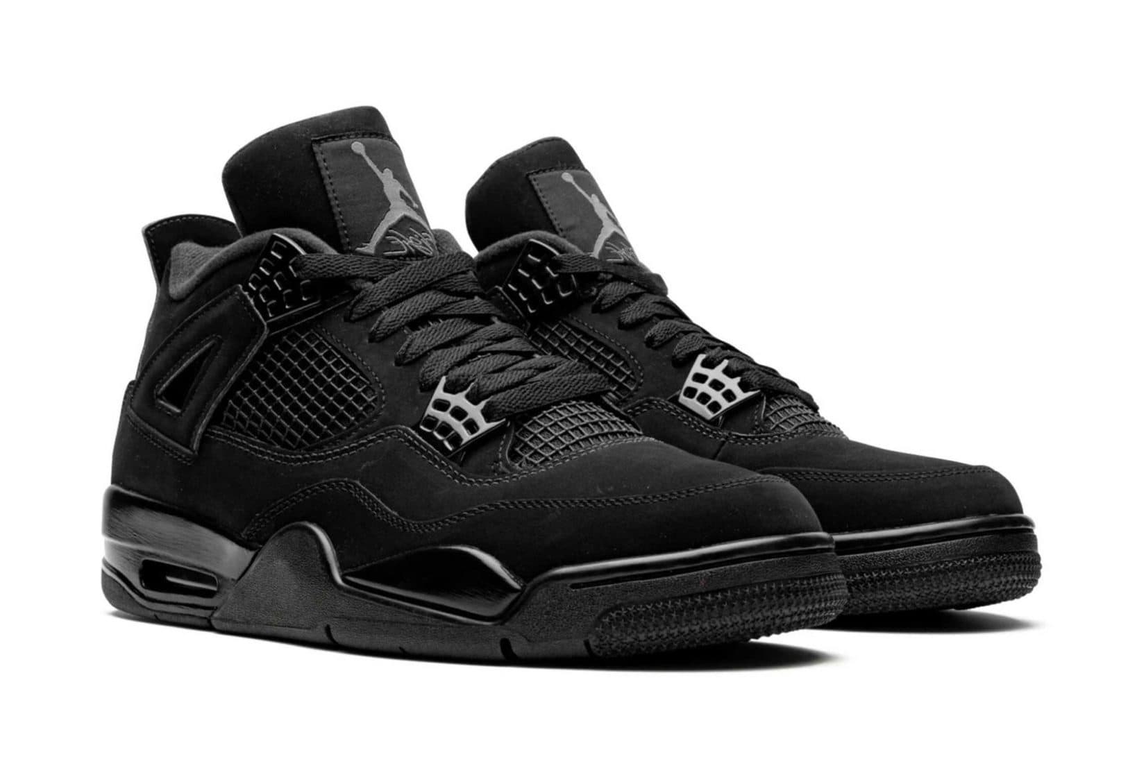 air jordan all black 4