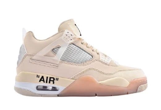 jordan 4 off white sail 2021