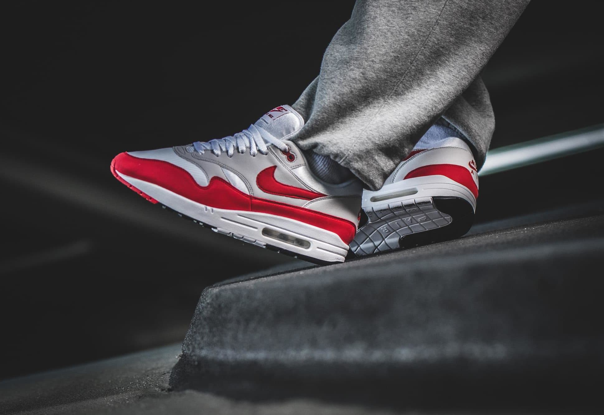 Кроссовки Nike Air Max 1 Anniversary Red