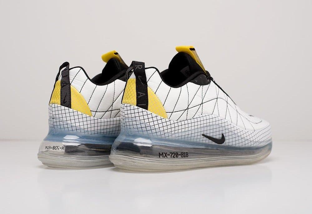 Кроссовки Nike MX-720-818 White Yellow Белые