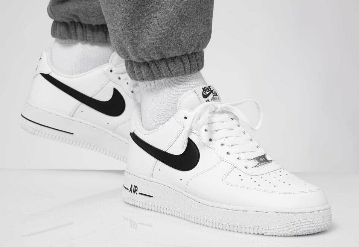 Кроссовки Nike Air Force 1 AN20 White Black Белые