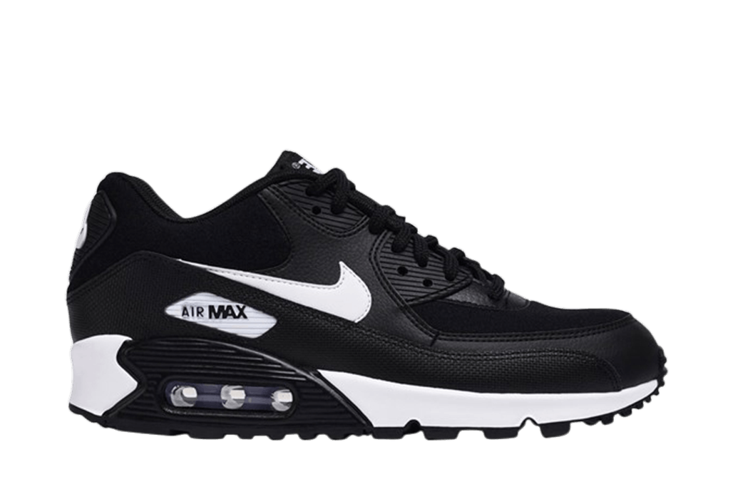 Кроссовки Nike Air Max 90 Essential Black White Чёрные