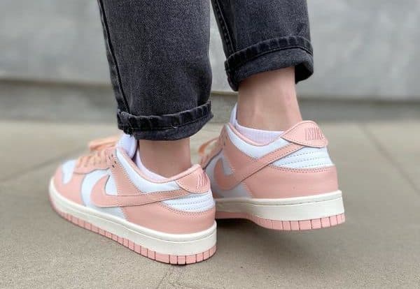 Кроссовки Nike Dunk Low Orange Pearl Розовые