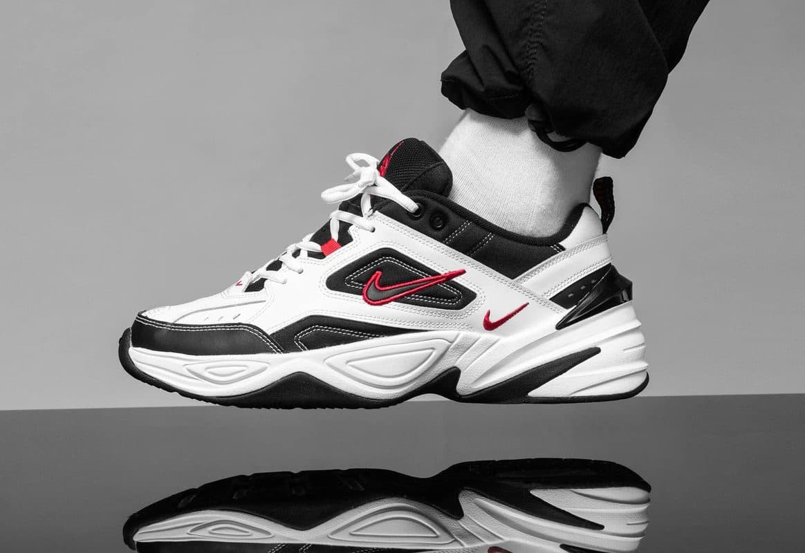 Кроссовки Nike M2K Tekno White Black Red