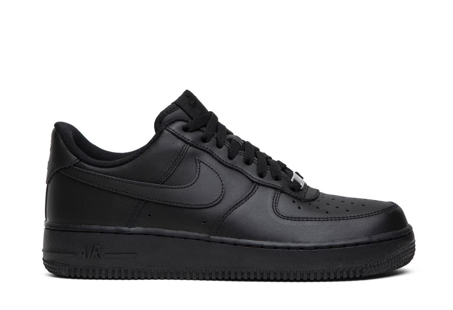 air force 1 black sneakers