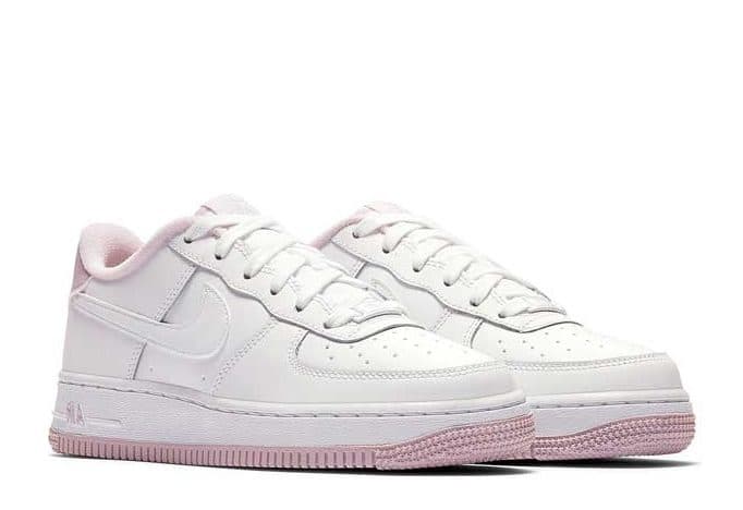 white and lilac air force