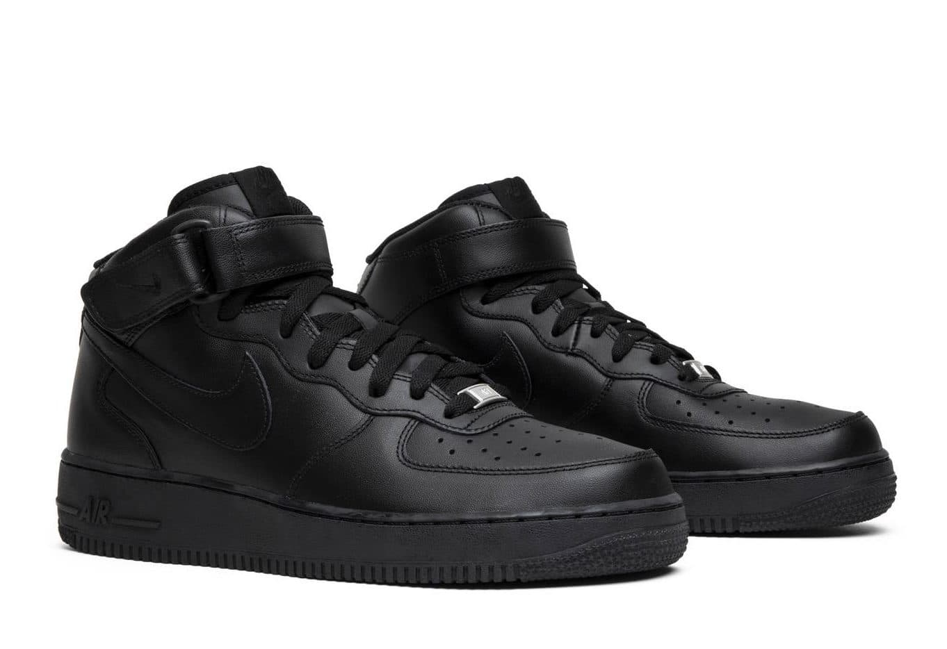 black air force 1 mid tops