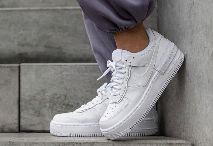 Кроссовки Nike Air Force 1 Shadow White Белые