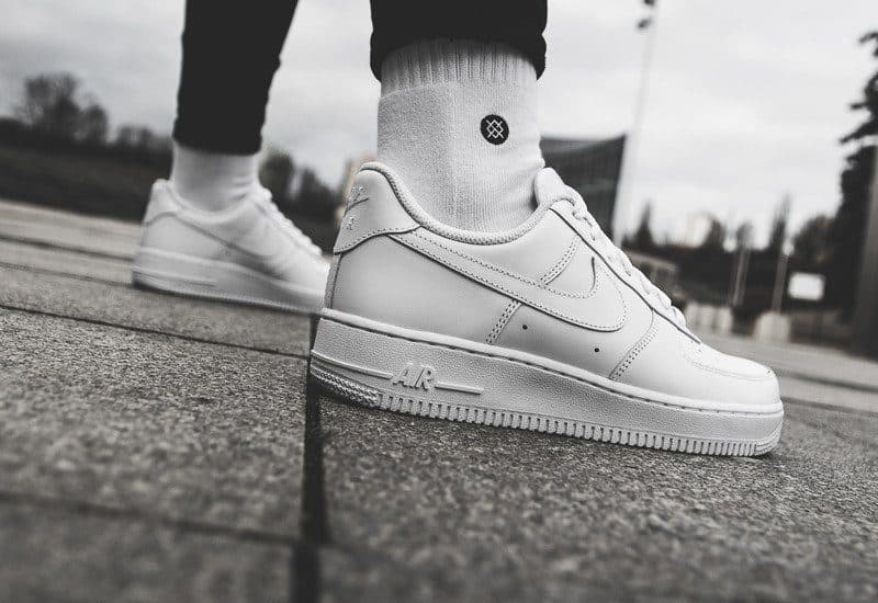 white air force ones white