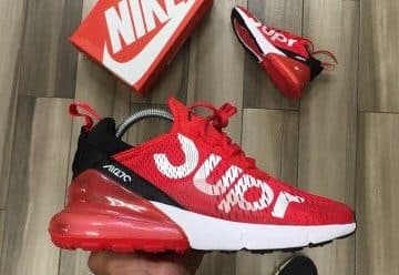 Кроссовки Nike Air Max 270 Supreme Красные