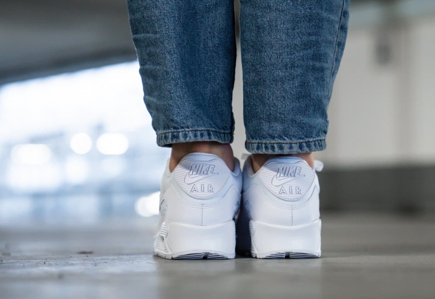 Кроссовки Nike Air Max 90 Essential White Белые