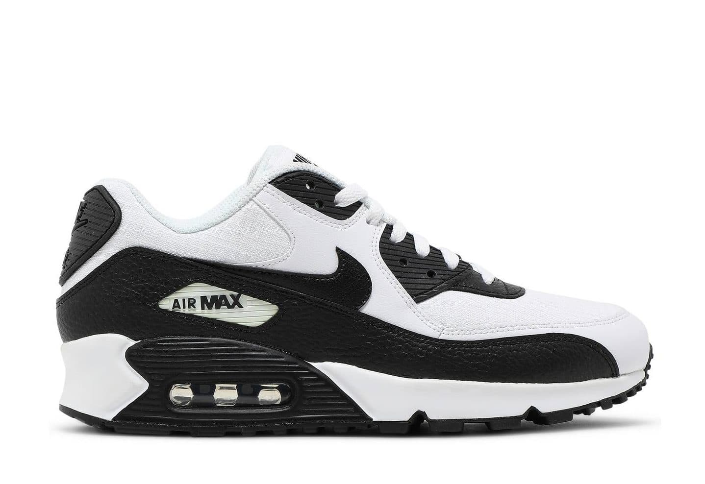 Кроссовки Nike Air Max 90 Essential White Black Белые