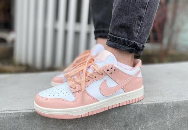 jordan dunk low orange pearl