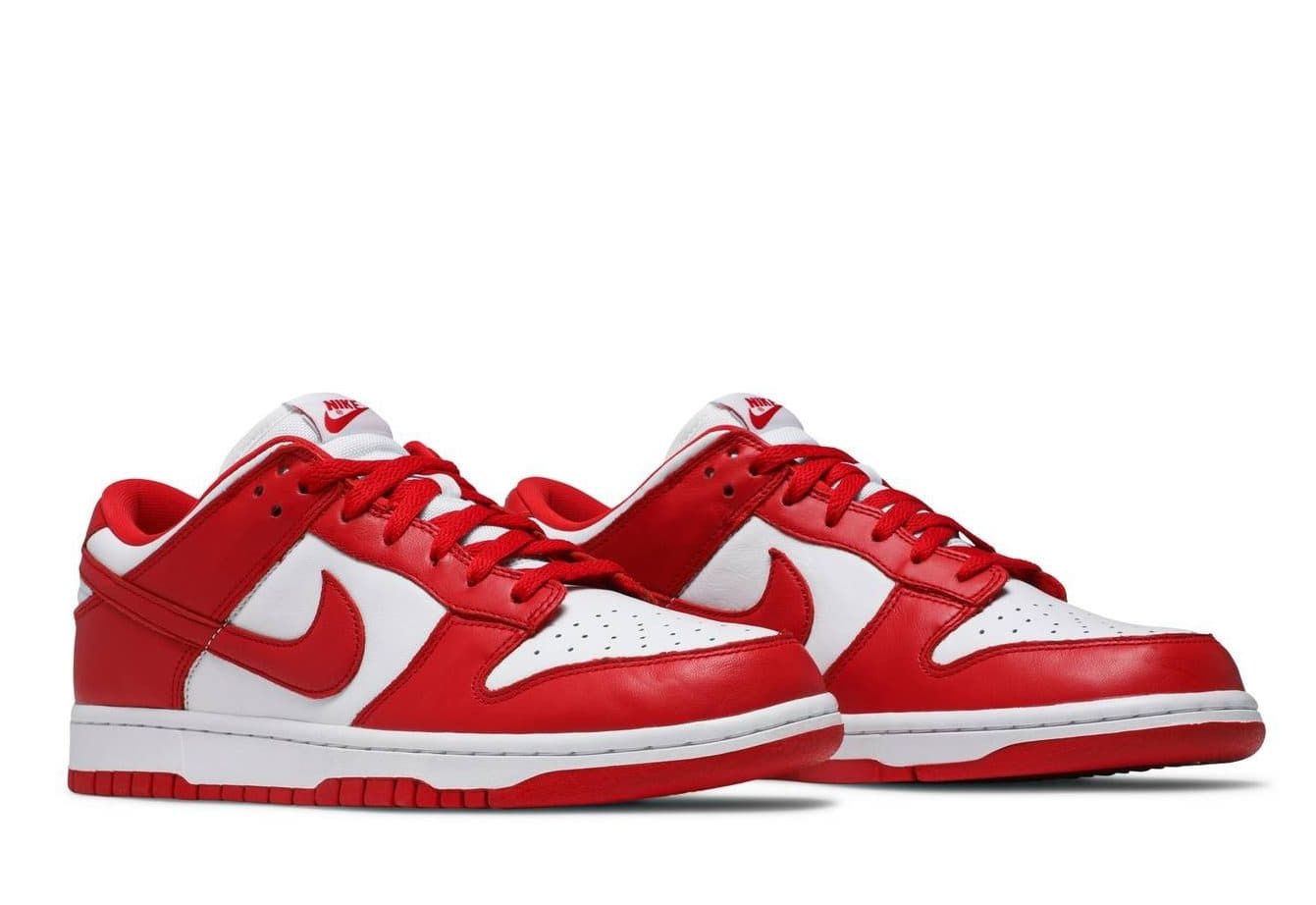 Кроссовки Nike Dunk Low University Red Красные