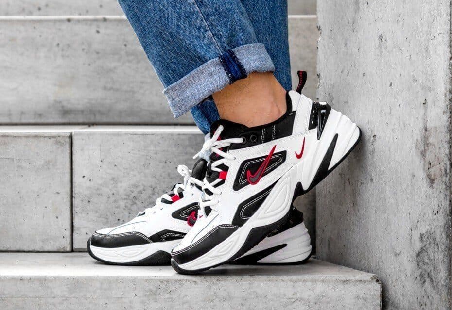 Кроссовки Nike M2K Tekno White Black Red