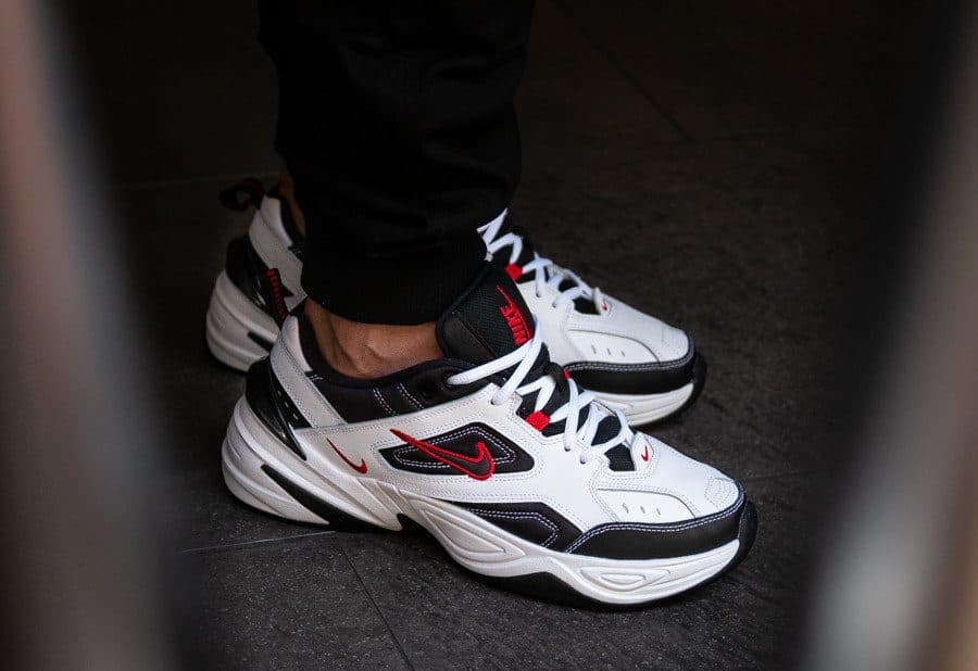 Кроссовки Nike M2K Tekno White Black Red