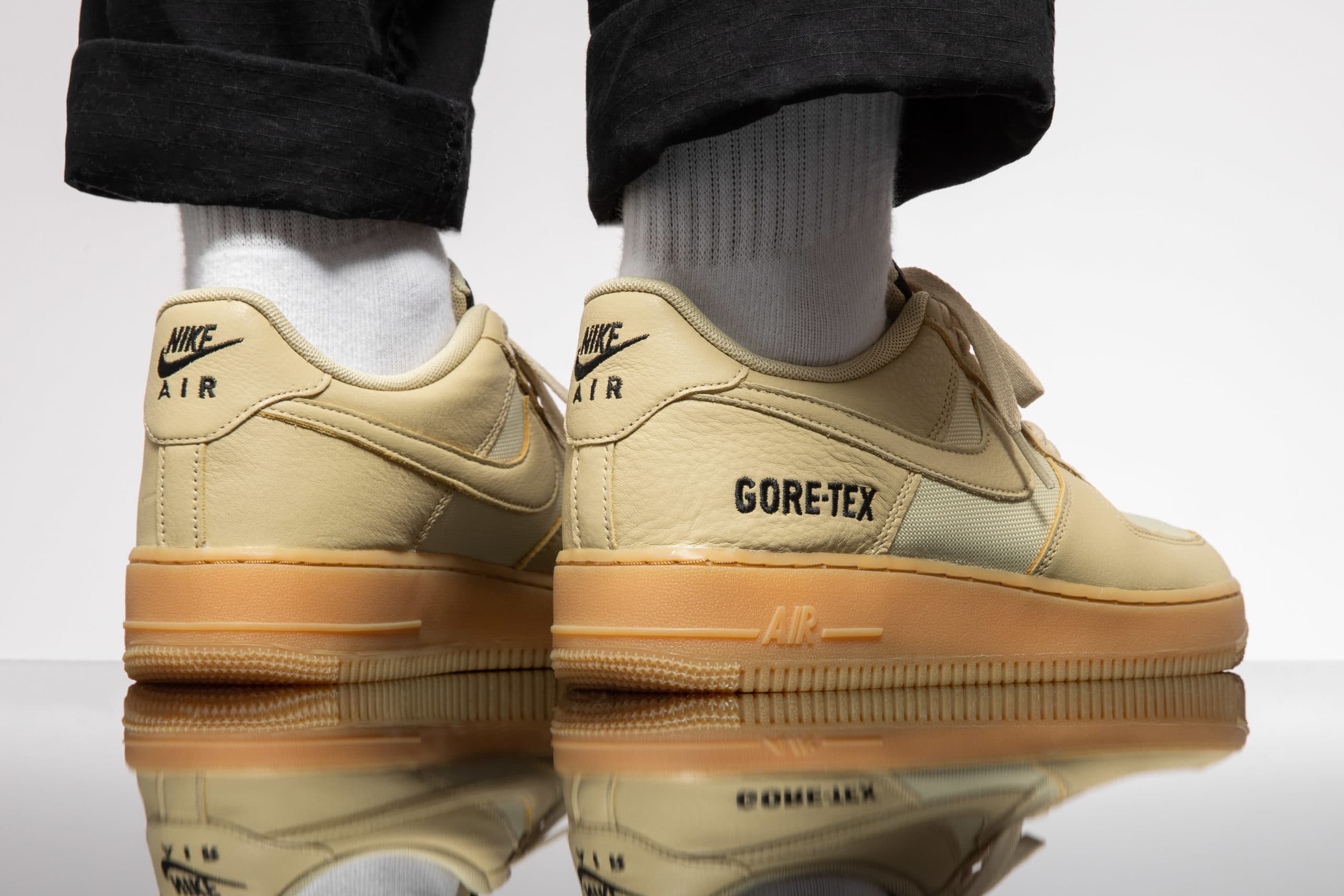 Кроссовки Nike Air Force 1 Gore-Tex Beige
