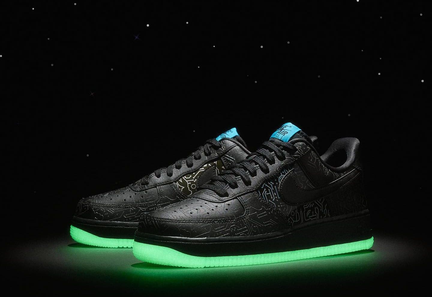 Кроссовки Nike Air Force 1 Space Jam Computer Chip