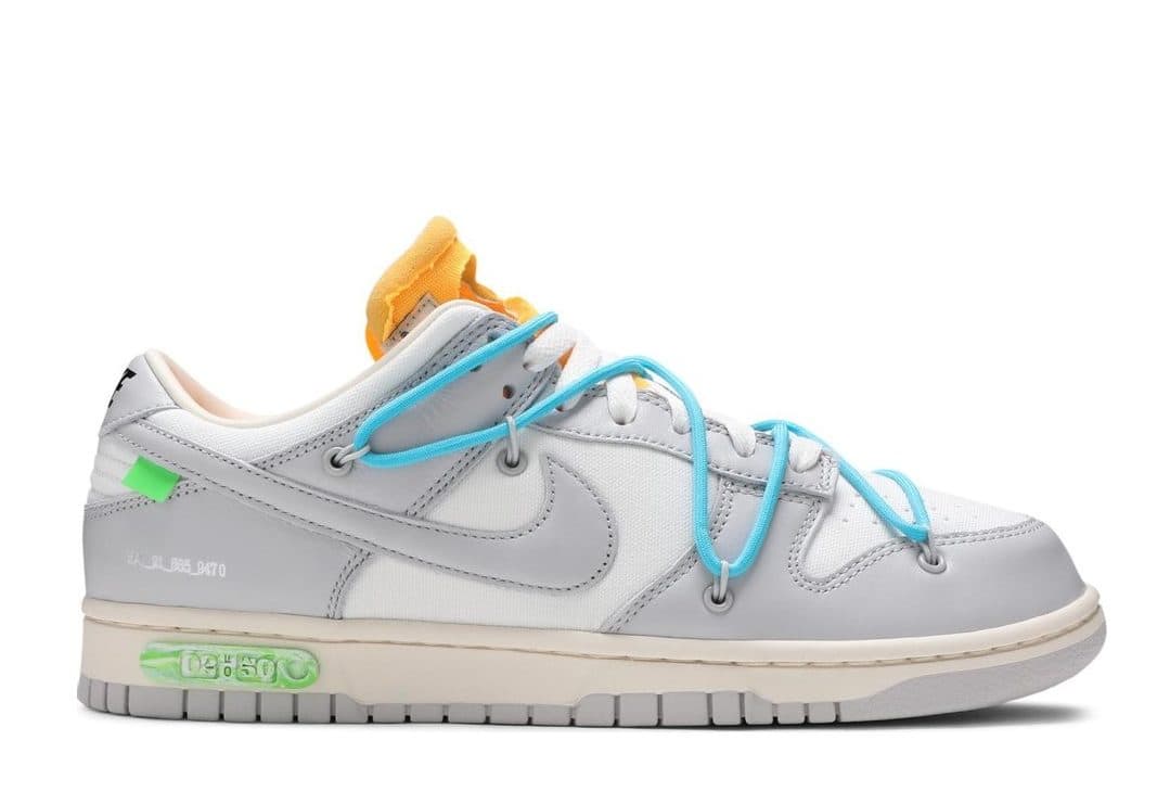 Кроссовки Nike Dunk Low x Off White Lot 02 of 50