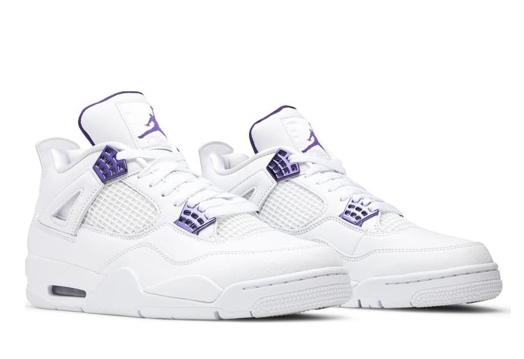 court purple jordan 4s