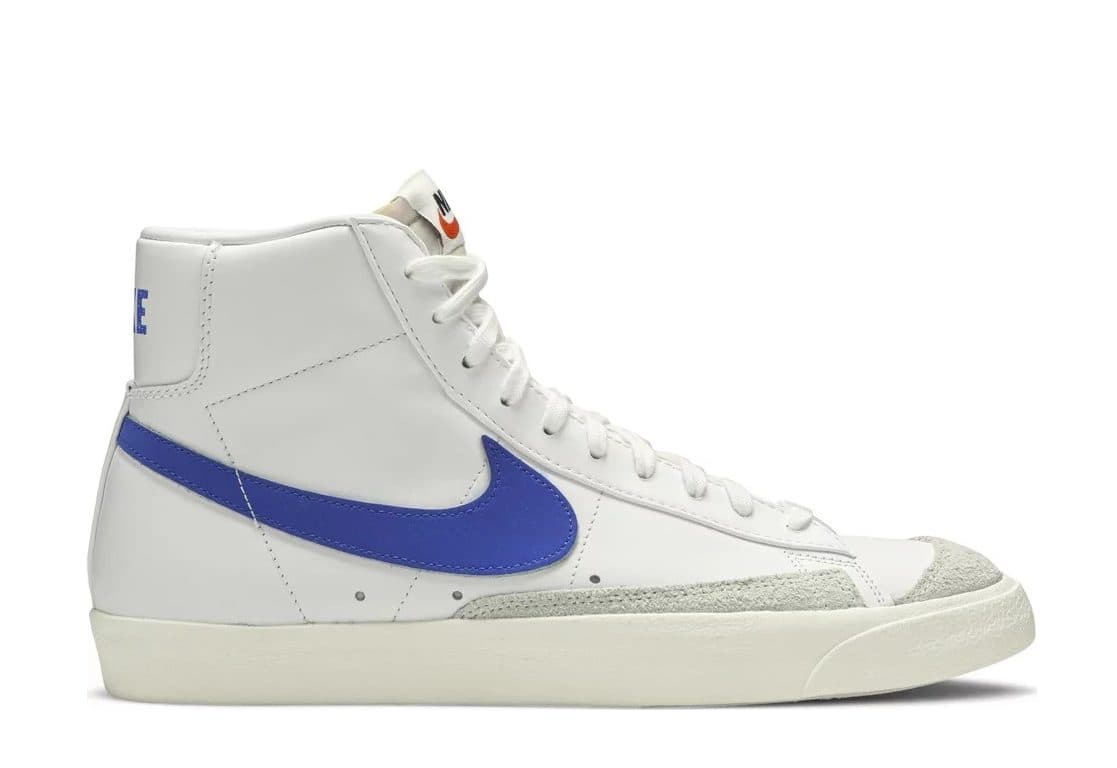 Кроссовки Nike Blazer Mid 77 Vintage White Blue