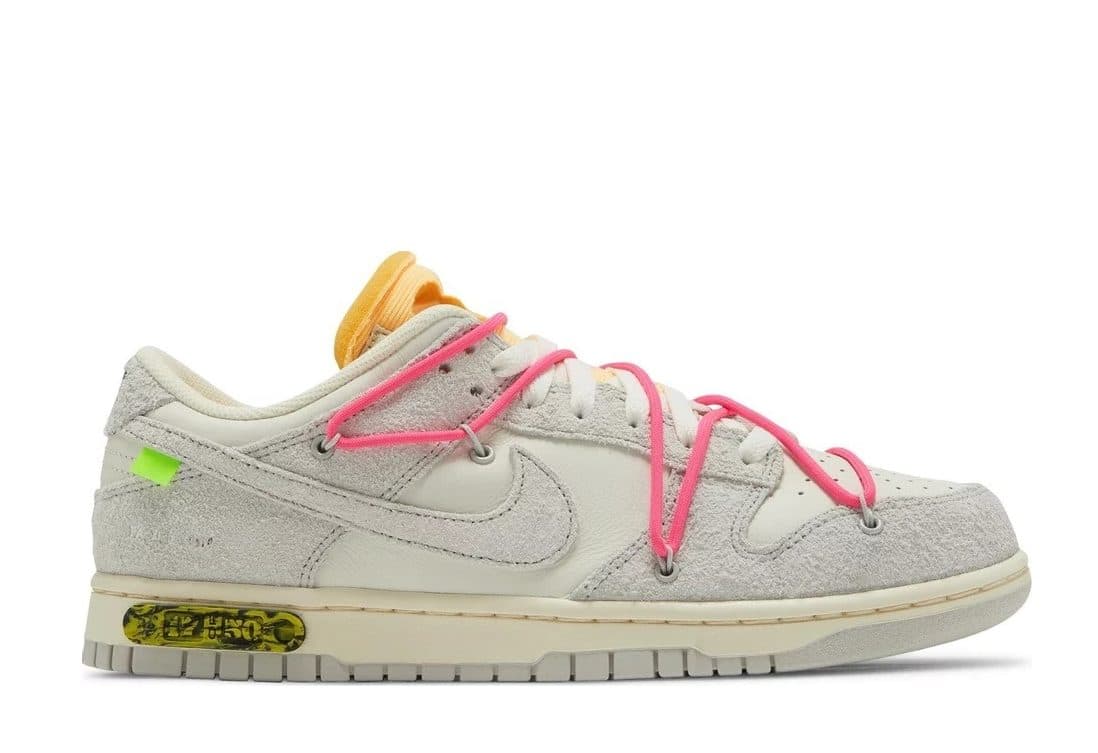 Кроссовки Nike Dunk Low x Off White Lot 17 of 50