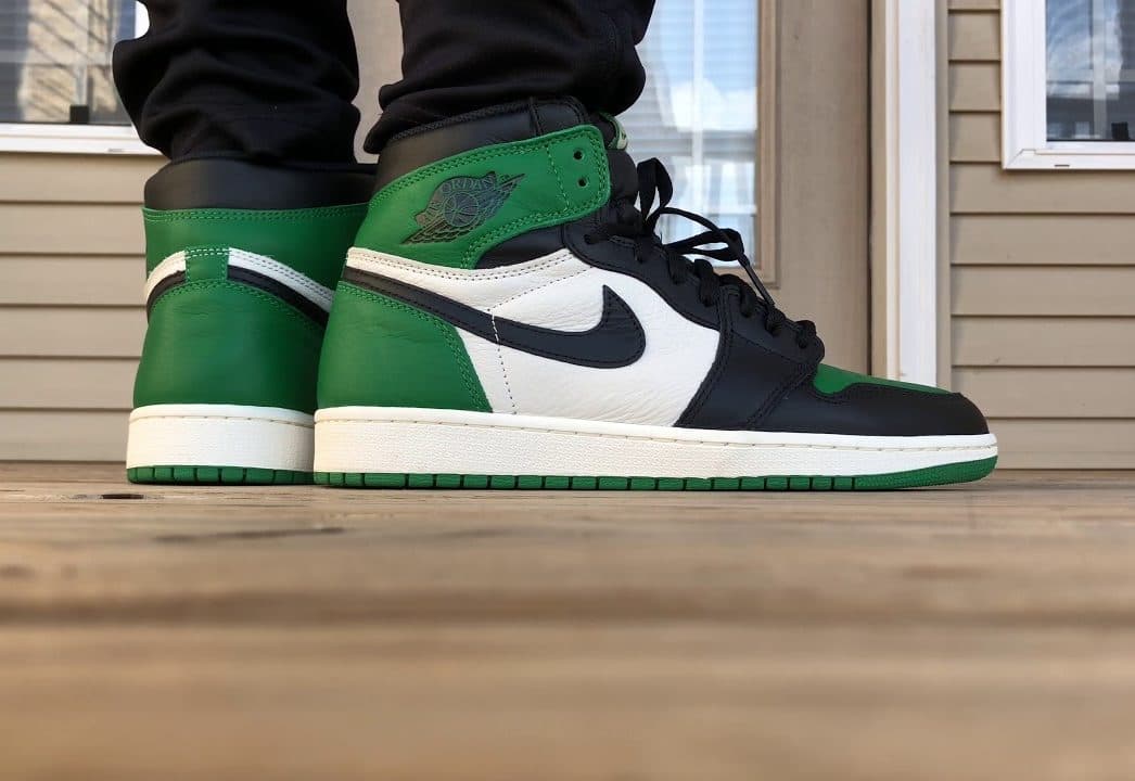 Кроссовки Nike Air Jordan 1 Pine Green