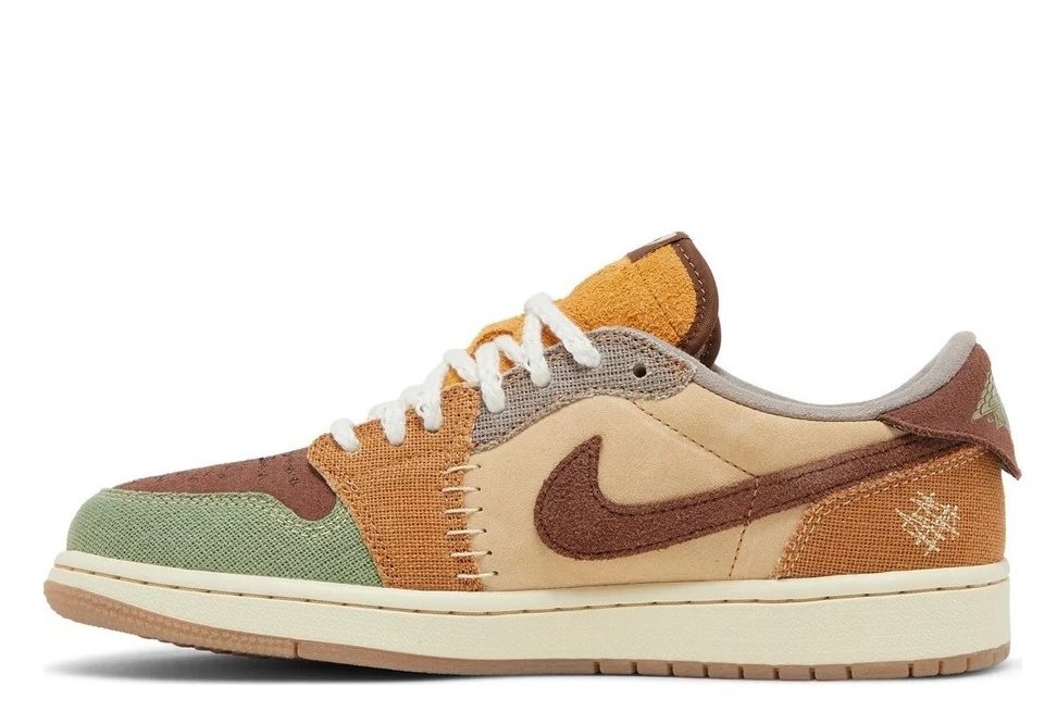 Кроссовки Air Jordan 1 Low Voodoo Zion Williamson