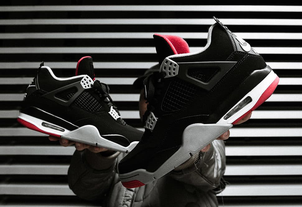 Кроссовки Air Jordan 4 Bred