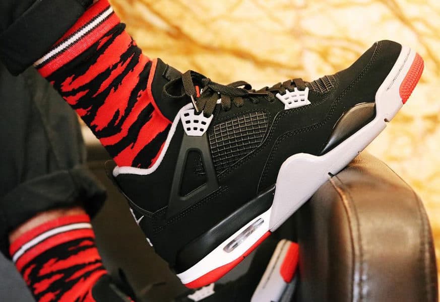 Кроссовки Air Jordan 4 Bred