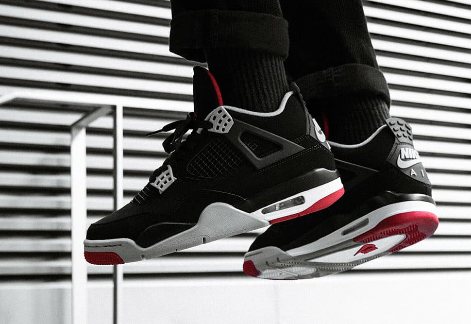 Кроссовки Air Jordan 4 Bred