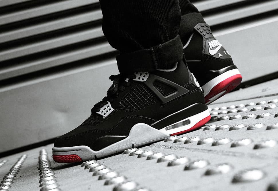 Кроссовки Air Jordan 4 Bred