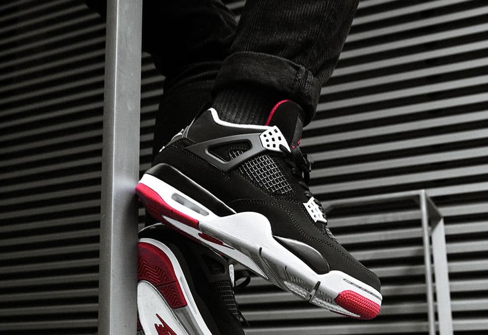 Кроссовки Air Jordan 4 Bred