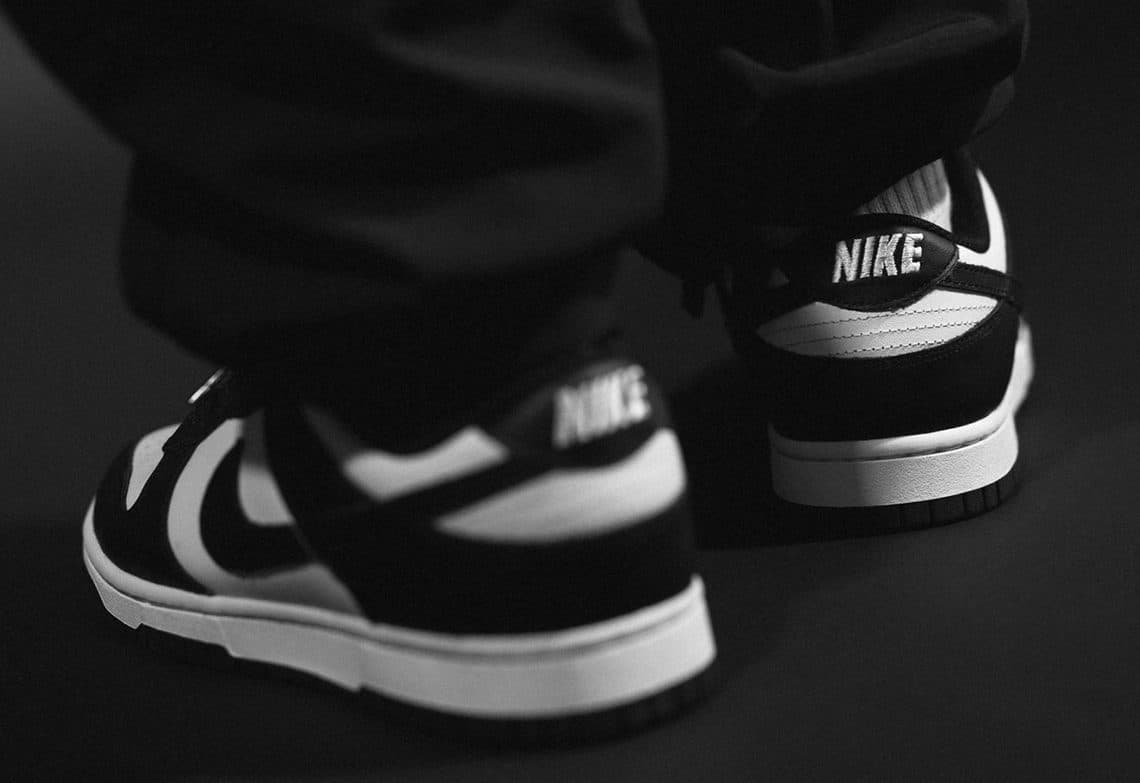 Кроссовки Nike Dunk Low Black White