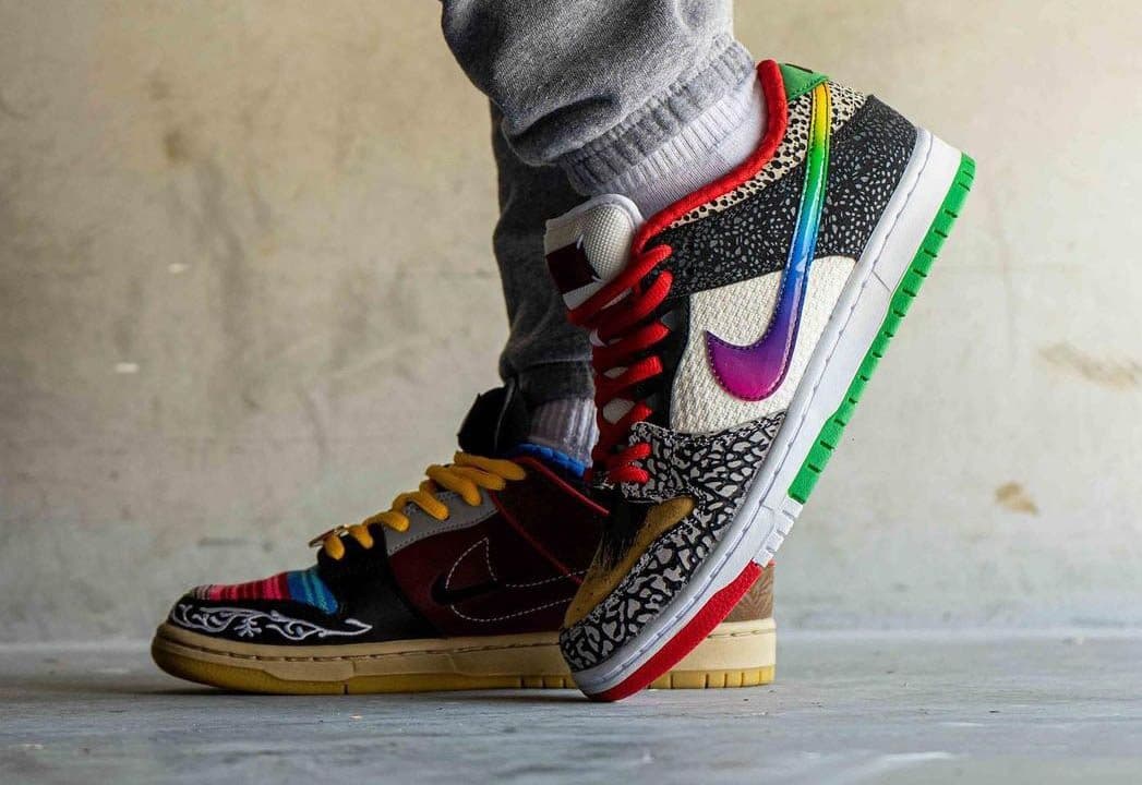 Кроссовки Nike SB Dunk Low What The Paul