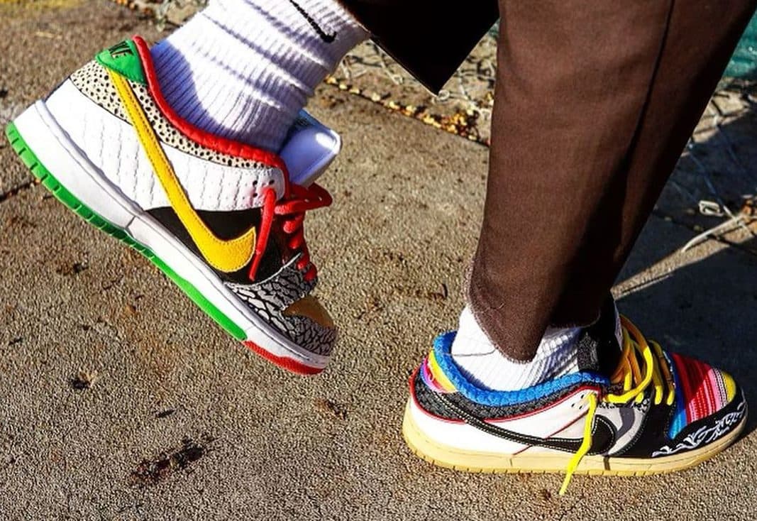 Кроссовки Nike SB Dunk Low What The Paul