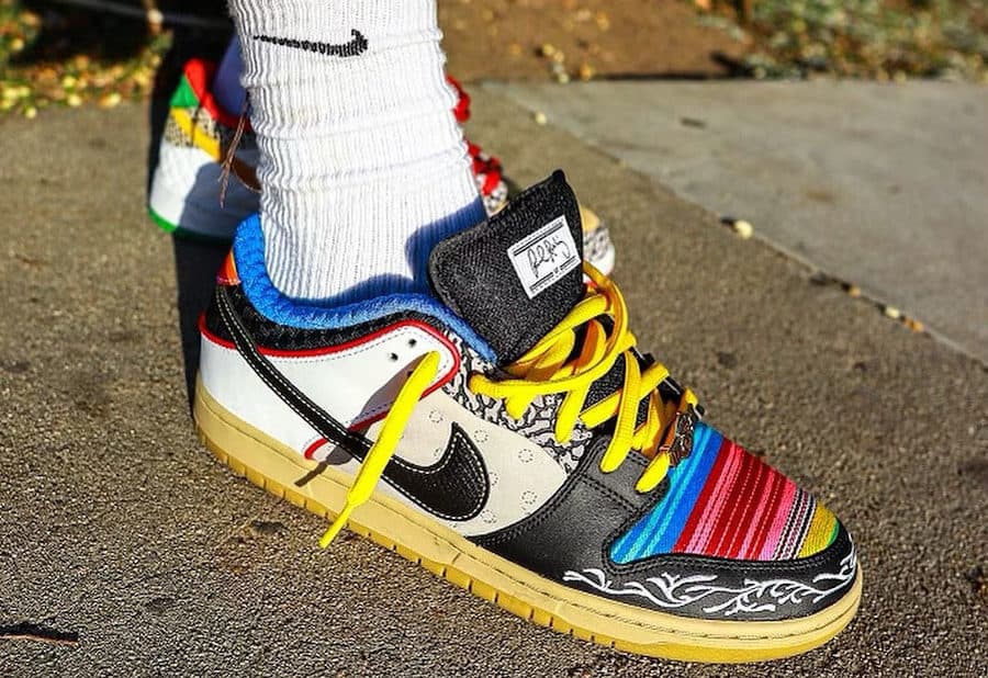 Кроссовки Nike SB Dunk Low What The Paul