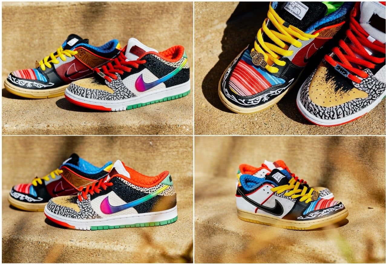 Кроссовки Nike SB Dunk Low What The Paul