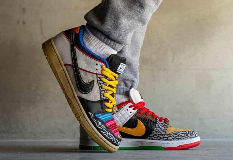 Кроссовки Nike SB Dunk Low What The Paul