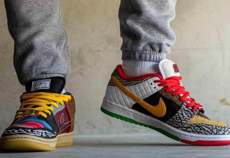 Кроссовки Nike SB Dunk Low What The Paul