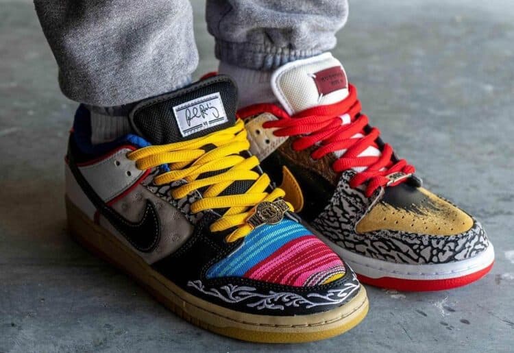 Кроссовки Nike SB Dunk Low What The Paul